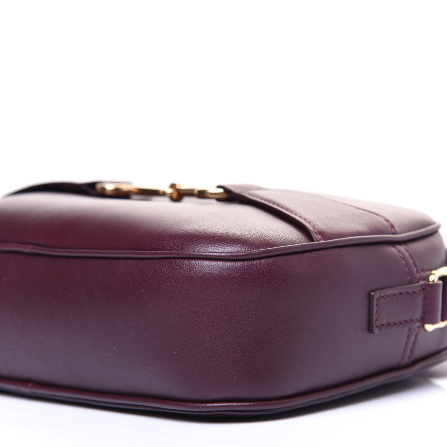 Lambskin Crecy Camera Bag Burgundy
