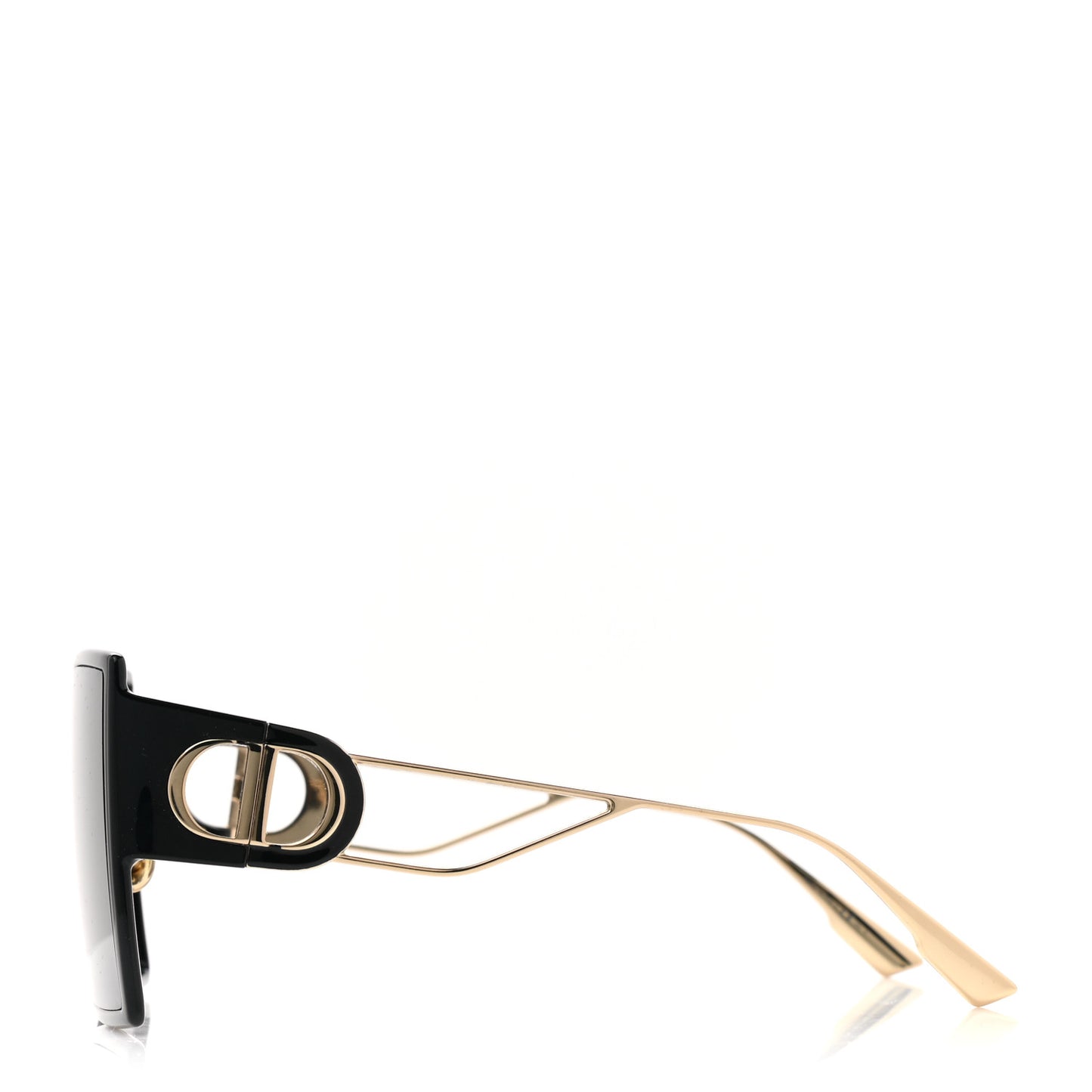 Square 30 Montaigne Sunglasses Black