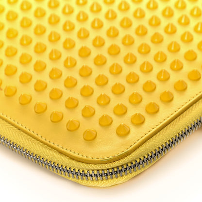 Christian Louboutin Calf Spiked Cris iPad Case Yellow 12 of 16