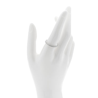 Van Cleef & Arpels 18K White Gold Small Perlee Ring 60 9 2 of 5