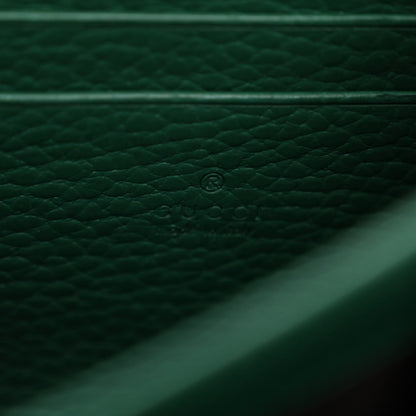 Gucci Calfskin Mini Dionysus Chain Wallet Emerald 6 of 11