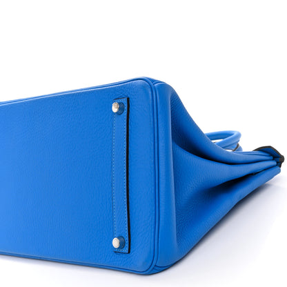 Hermes Togo BIRKIN 35 Bleu Hydra 10 of 12