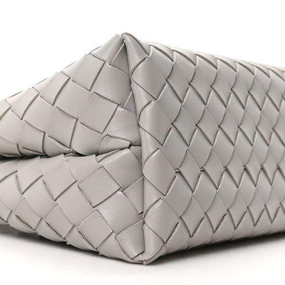 Bottega Veneta Nappa Intrecciato Small Andiamo Shoulder Bag Sterling 8 of 9