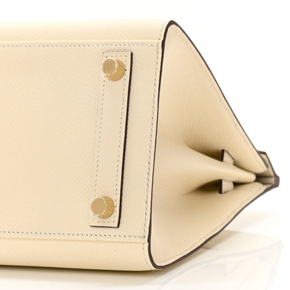 Hermes Epsom Birkin Sellier 25 Nata 10 of 11