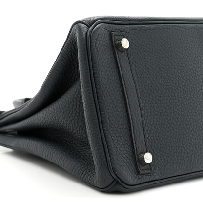 Hermes Togo BIRKIN 30 Bleu Obscur 9 of 10