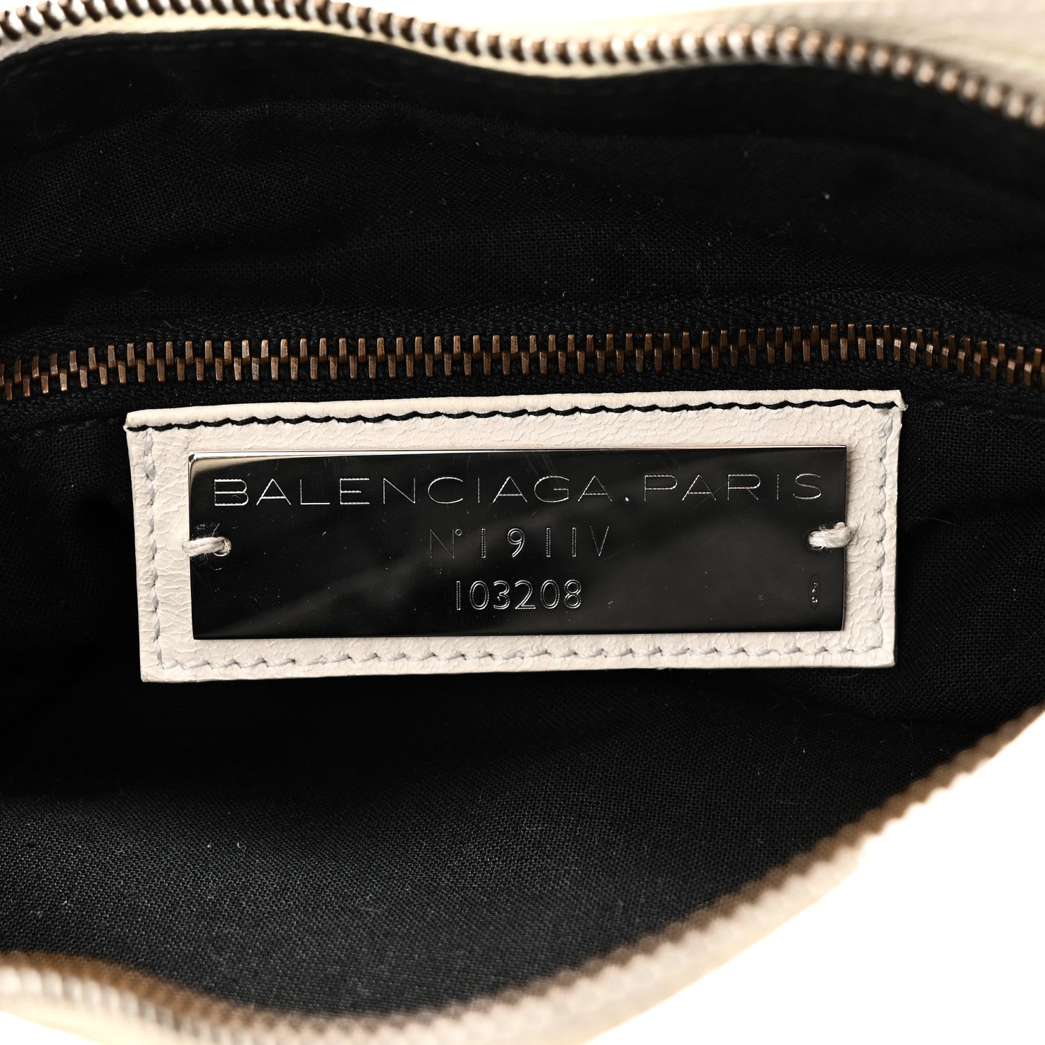 Balenciaga Agneau Classic Hardware First White Light White Light 7 of 11