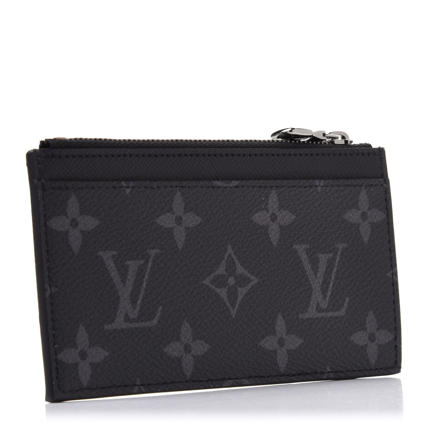 Reverse Monogram Eclipse Taiga Coin Card Holder