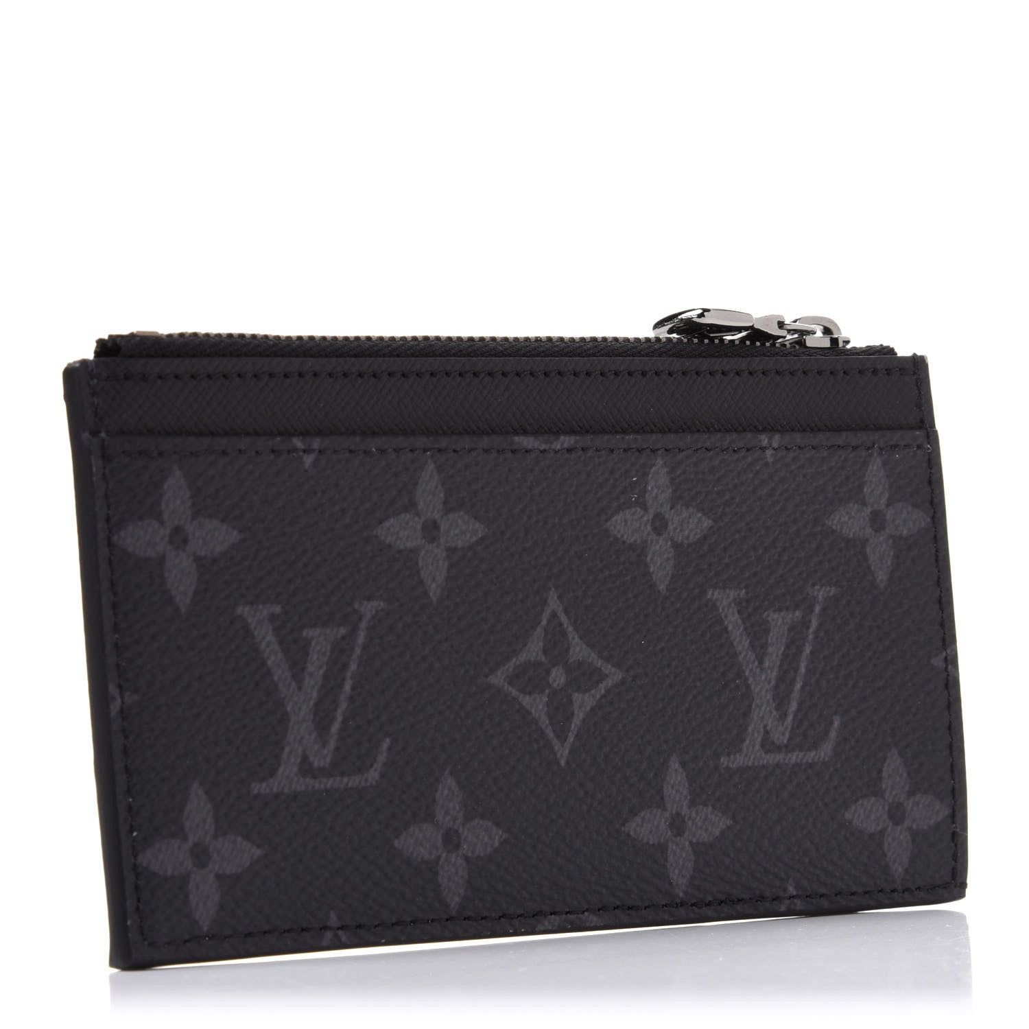 Louis Vuitton Reverse Monogram Eclipse Taiga Coin Card Holder 3 of 7