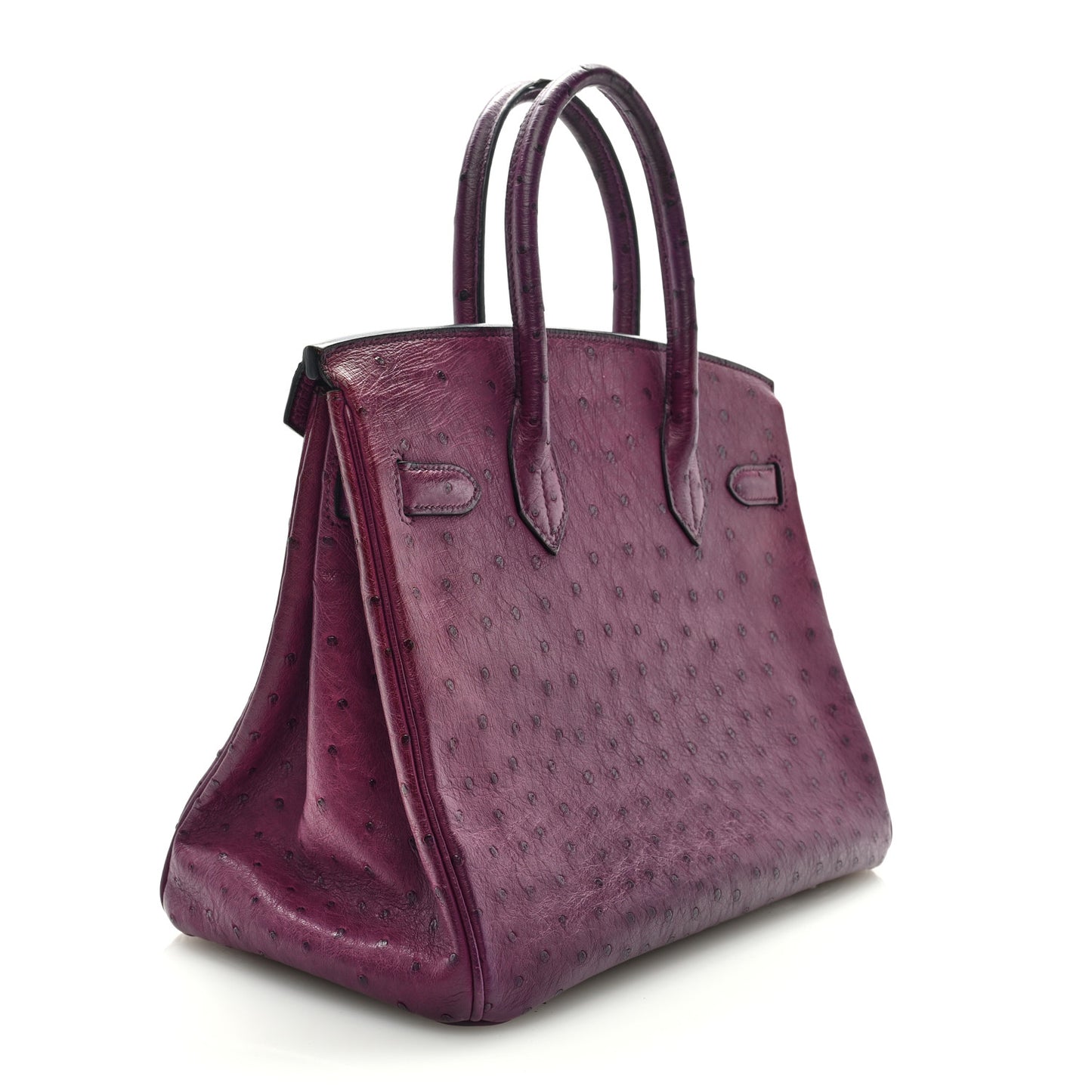 Ostrich Birkin 30 Violine
