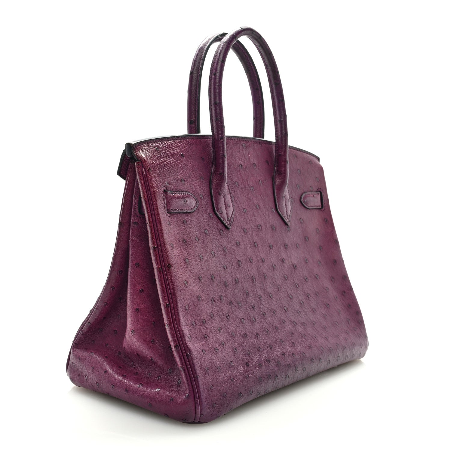 Hermes Ostrich Birkin 30 Violine 2 of 9