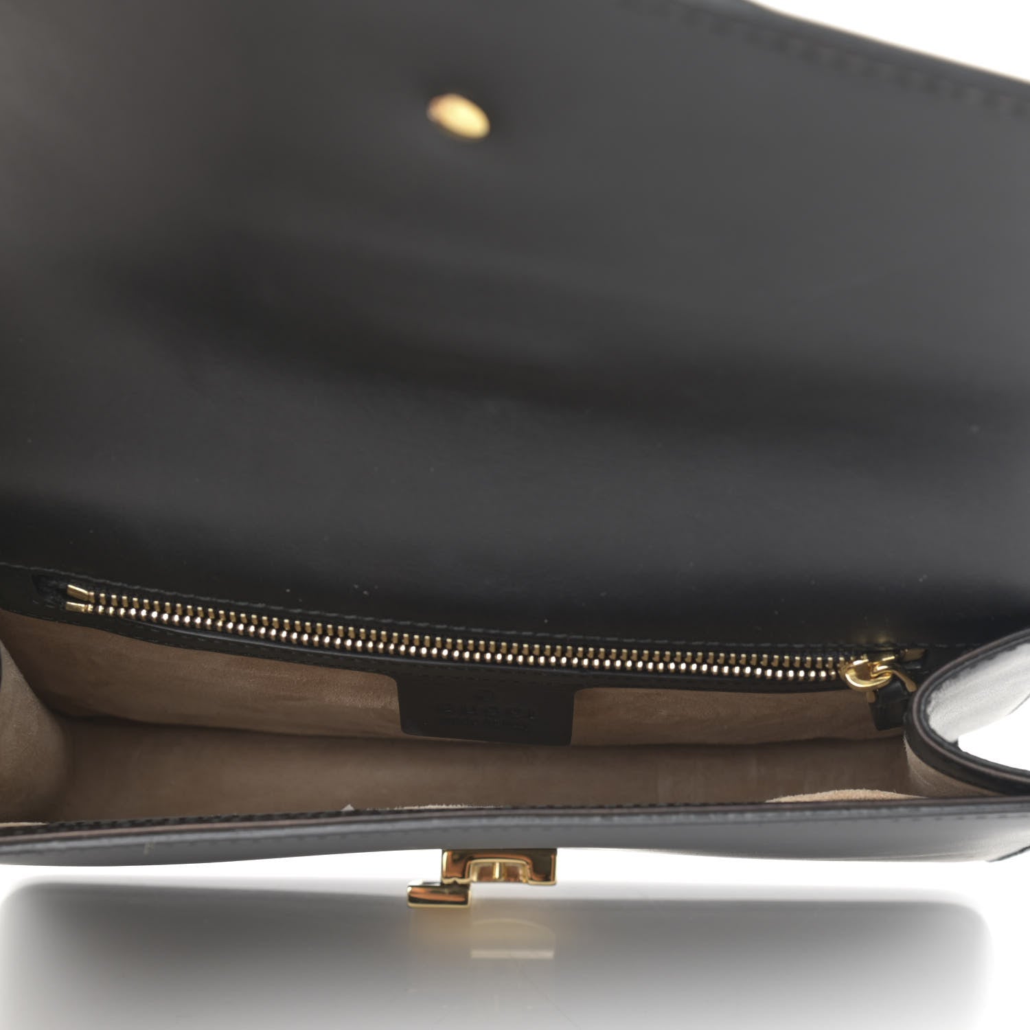 Gucci Calfskin Sylvie Belt Bag 95 34 Black 5 of 12