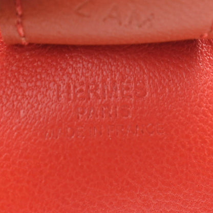 Hermes Milo Lambskin Grigri Rodeo Horse Bag Charm PM Capucine Celeste Cornaline 3 of 4