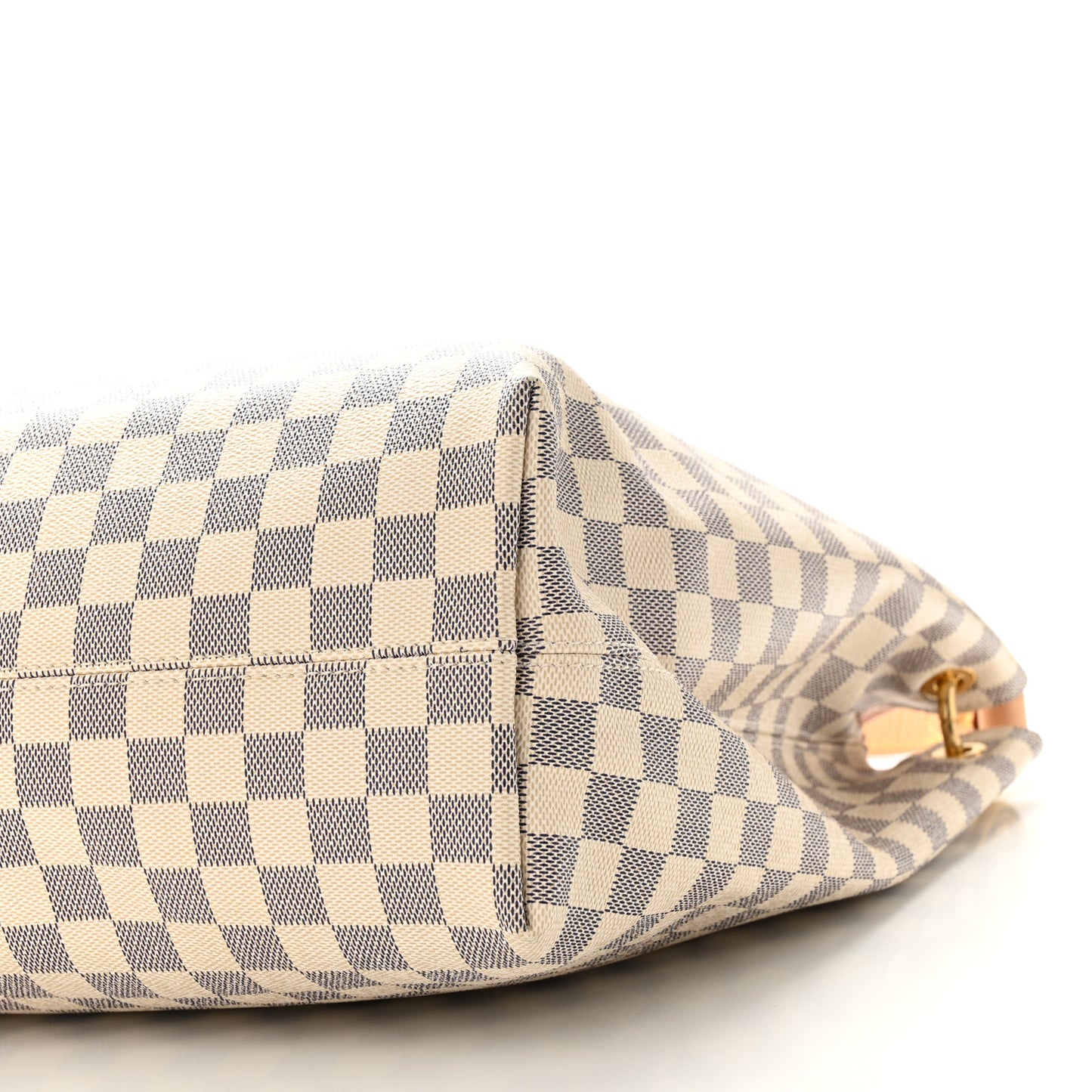 Damier Azur Graceful MM Rose Ballerine
