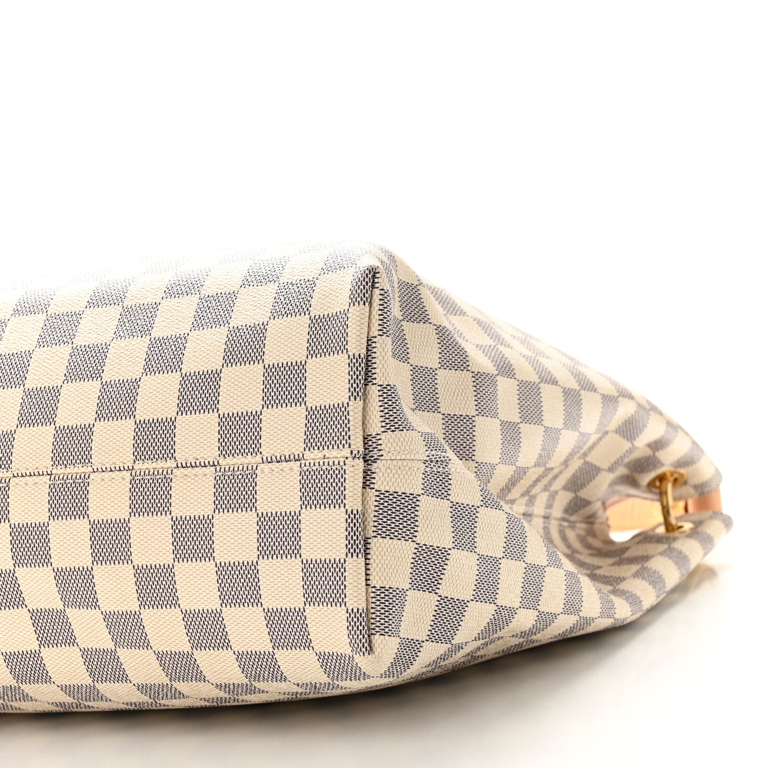 Louis Vuitton Damier Azur Graceful MM Rose Ballerine 9 of 9