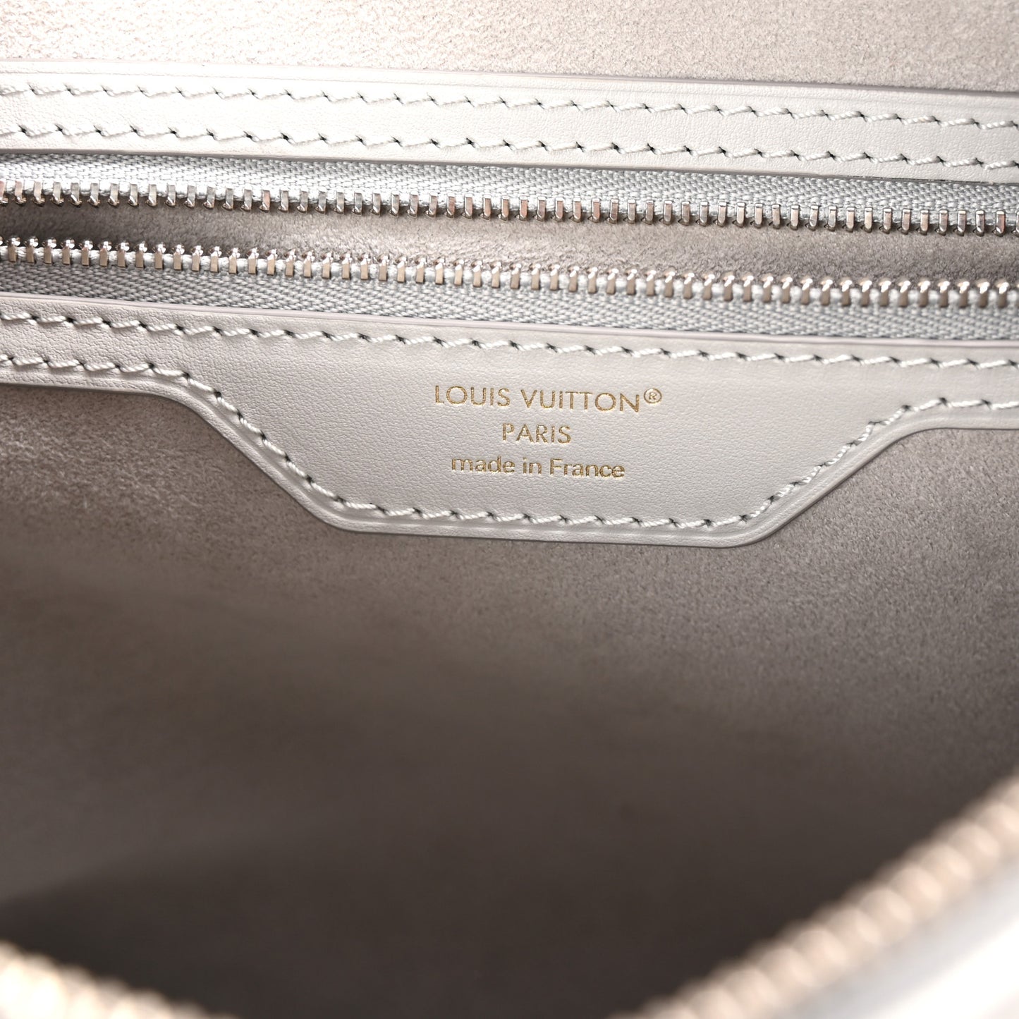 Calfskin Minigram Speedy Soft 30 Cloud Gray