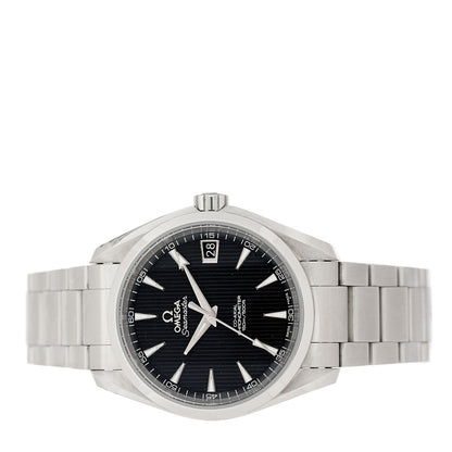 Omega Stainless Steel 38.5mm Seamaster Aqua Terra Master Co-Axial Chronometer Automatic Watch Black 231.10.39.21.01.001 2 of 4