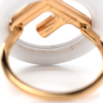 Fendi Metal Resin F is Fendi Ring Gold 5 of 6