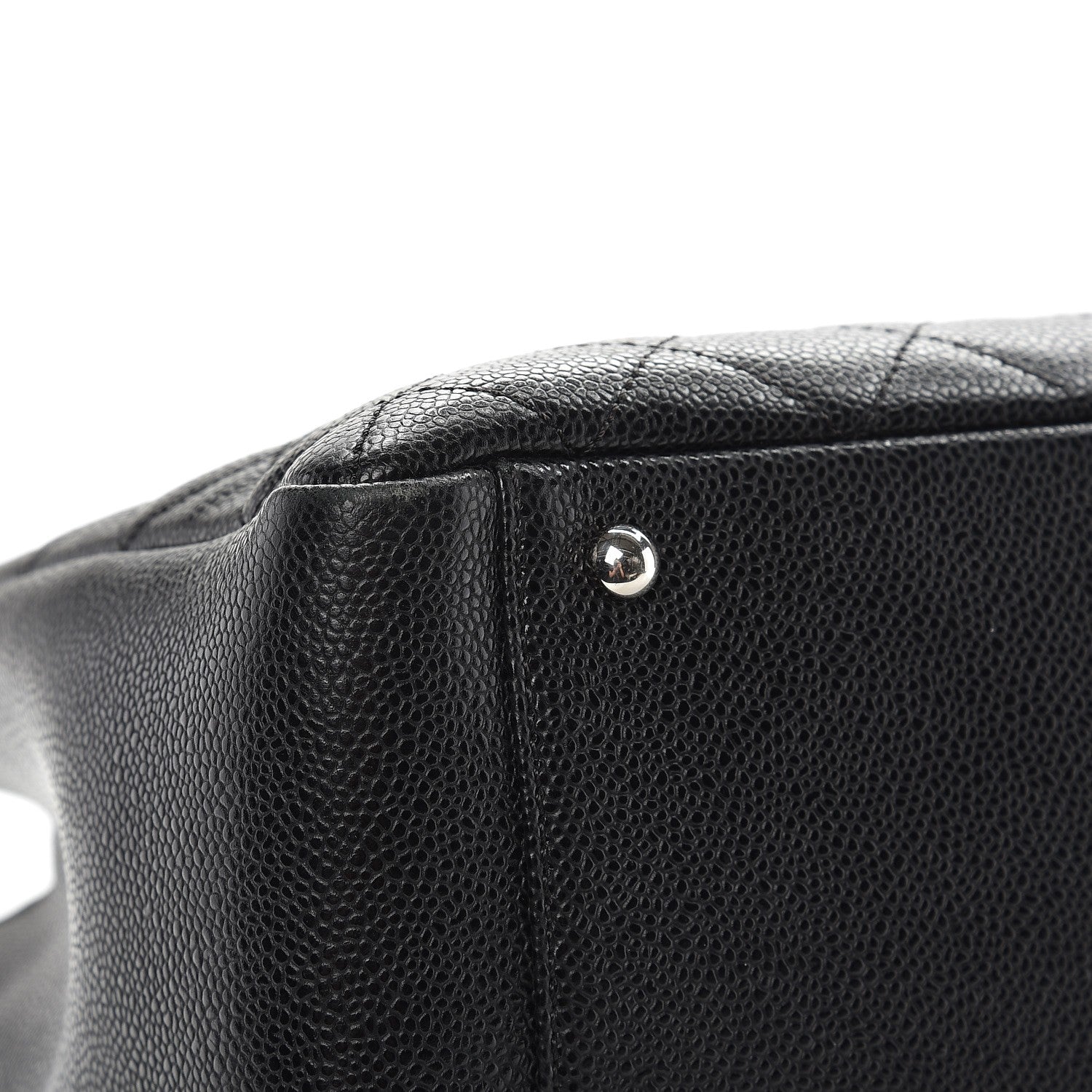 Chanel Caviar Quilted XL Grand Shopping Tote GST Black 11 of 15