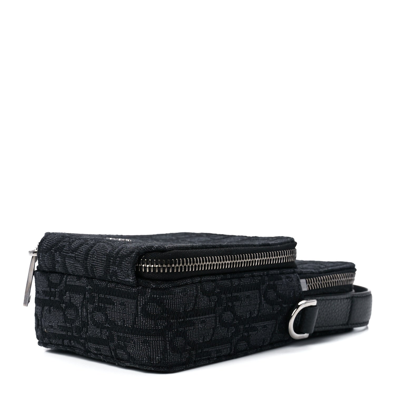 Christian Dior Oblique Micro Rider Pouch Black 8 of 10
