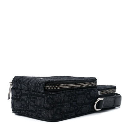 Christian Dior Oblique Micro Rider Pouch Black 8 of 10
