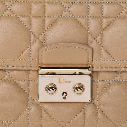Christian Dior Lambskin Cannage Miss Dior Promenade Pouch Beige 8 of 10