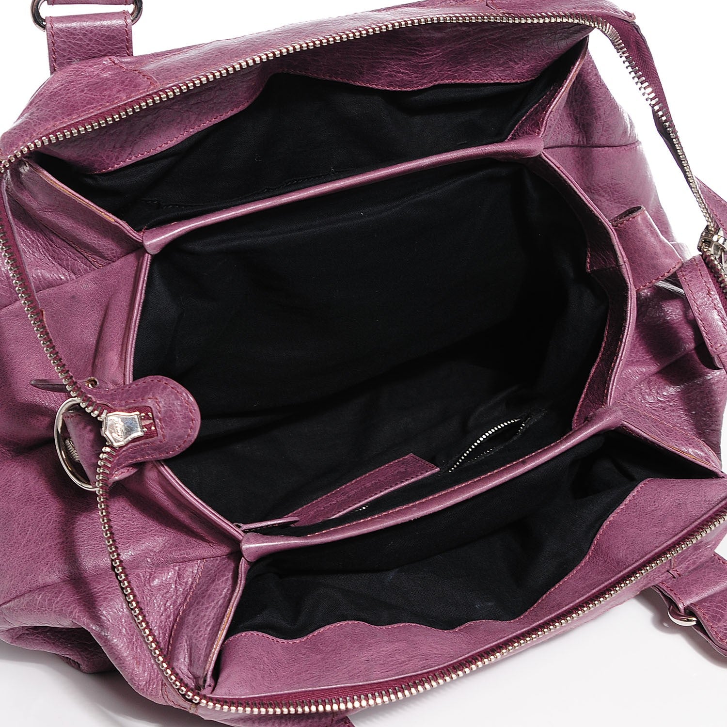 Balenciaga Agneau Giant 21 Silver Hardware Trapeze Murier 5 of 13