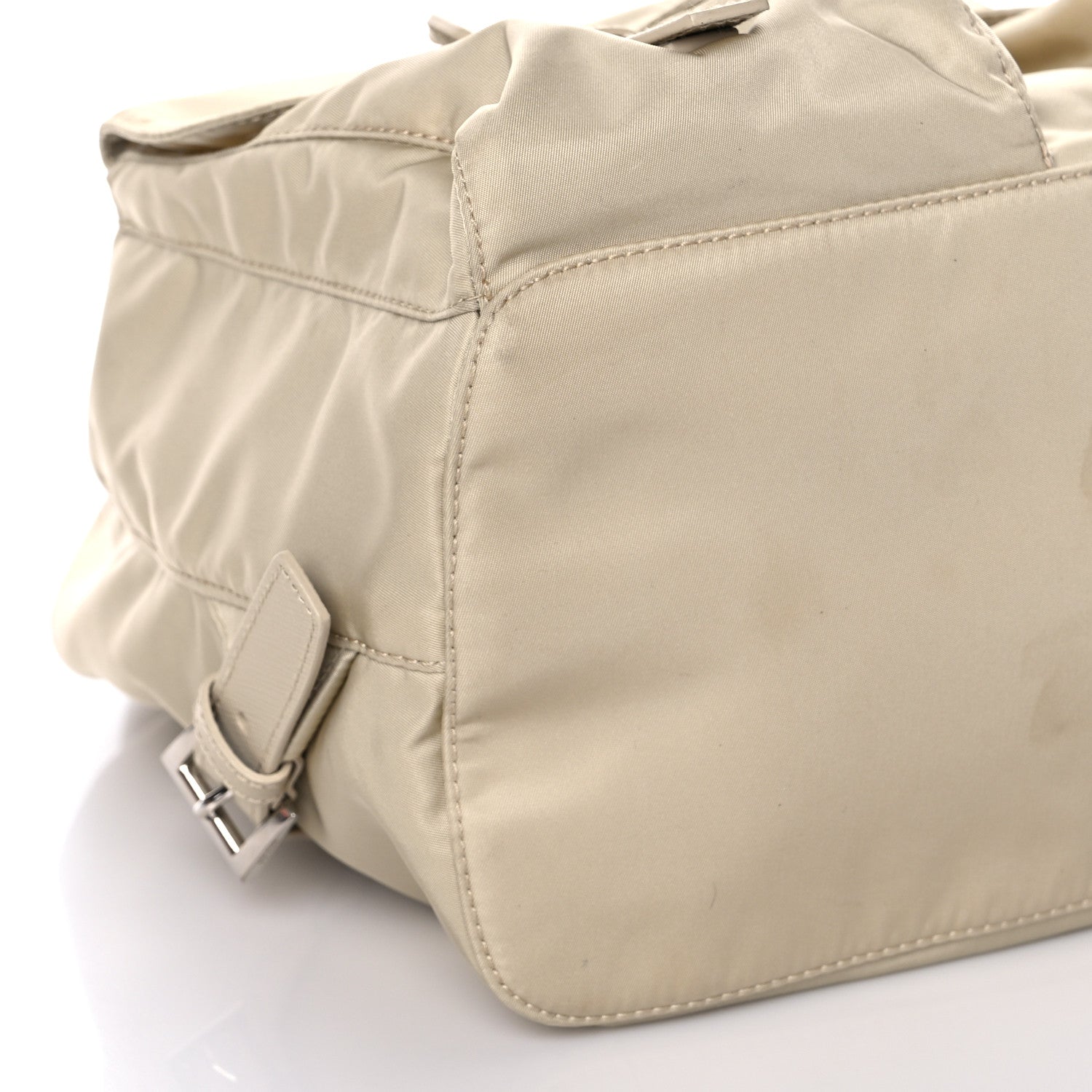 Prada Nylon Saffiano Medium Backpack Deserto 7 of 9