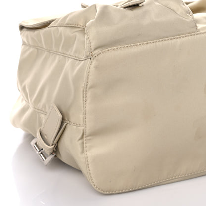 Prada Nylon Saffiano Medium Backpack Deserto 7 of 9
