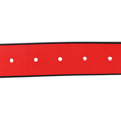 Louis Vuitton Calfskin 40mm LV Initiales Belt 90 36 Coquelicot Black 3 of 6