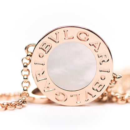 Bulgari 18K Rose Gold Mother of Pearl BVLGARI BVLGARI Chain Bracelet 5 of 5