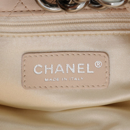 Chanel Lambskin Small Soft and Chain Hobo Beige 6 of 7