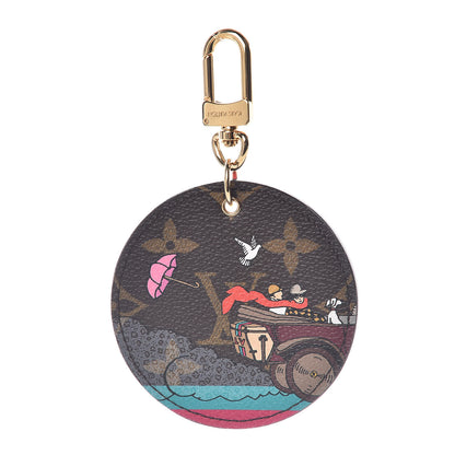 Louis Vuitton Monogram 2015 Christmas Animation Bag Charm Key Ring 1 of 5