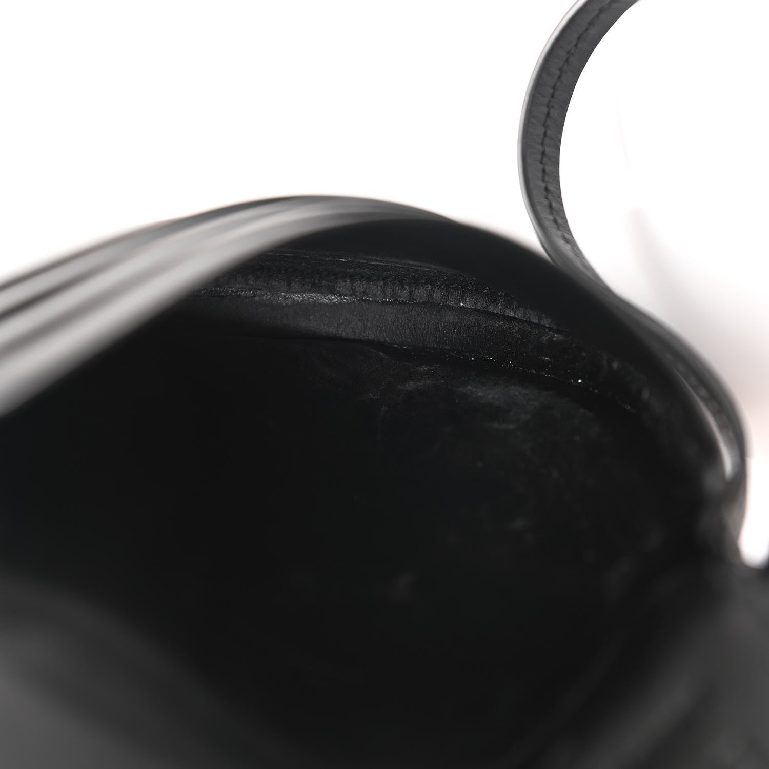 Loewe Soft Calfskin Small Heel Bag Black 11 of 13