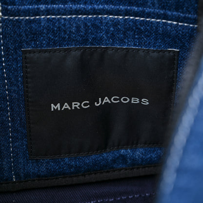 Marc Jacobs Denim Canvas Medium Tote Bag Blue 6 of 10