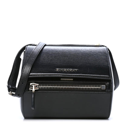Givenchy Textured Calfskin Mini Pandora Box Crossbody Bag Black 1 of 4