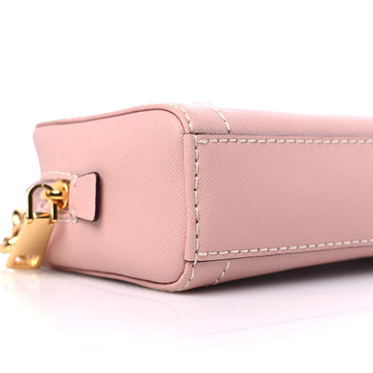 Marc Jacobs Saffiano Playback Boxed Dome Crossbody Pink 9 of 12