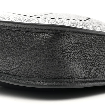 Hermes Taurillon Clemence Evelyne TPM Black 9 of 9