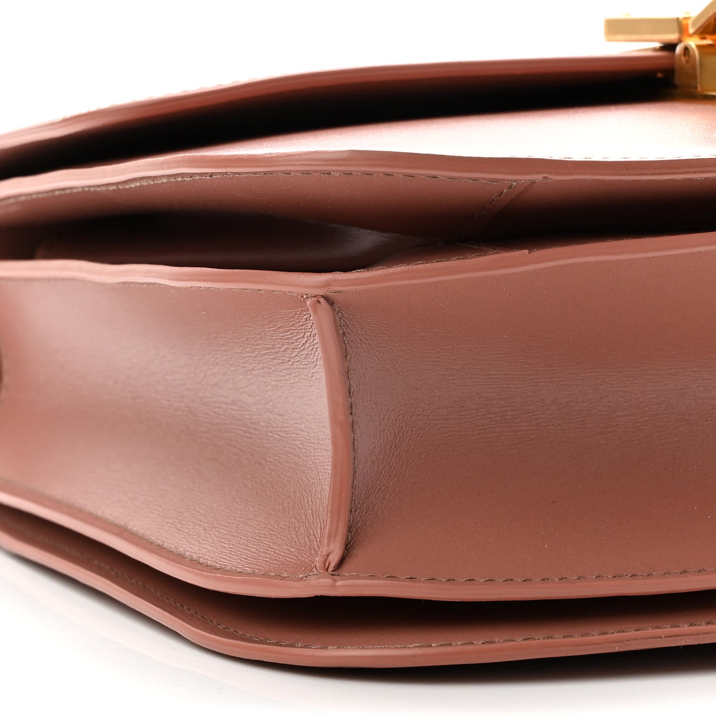 Box Calfskin Teen Classic Box Flap Bag Antique Rose