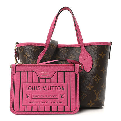 Louis Vuitton Monogram Neverfull Inside Out Bandouliere BB Rose Pondichery 3 of 18