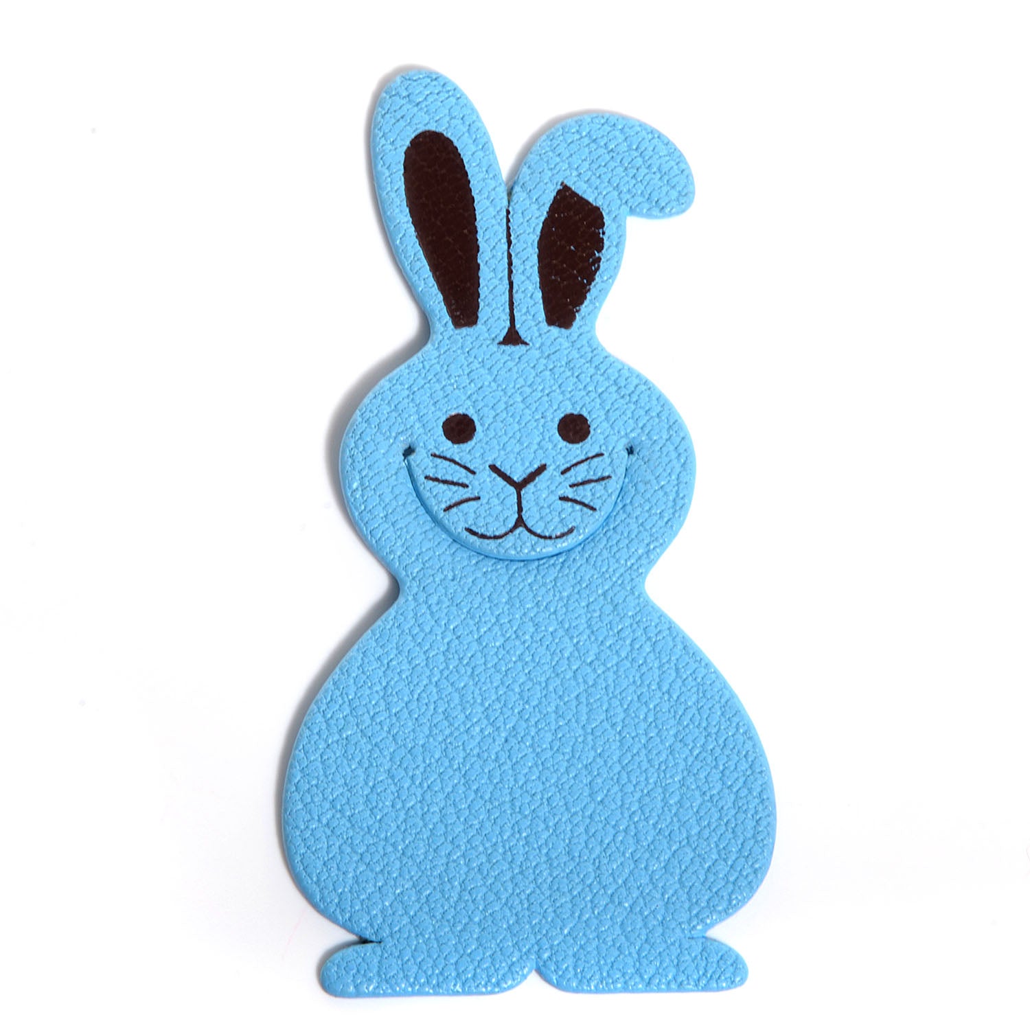 Hermes Chèvre Mysore Year of the Rabbit Pikabook Bookmark Celeste Bleu 1 of 4