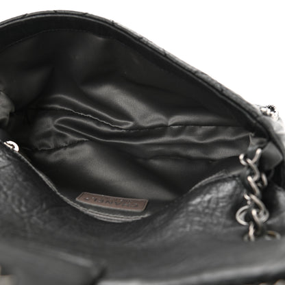 Chanel Distressed Lambskin Medium Leo Lion Flap Black 5 of 10