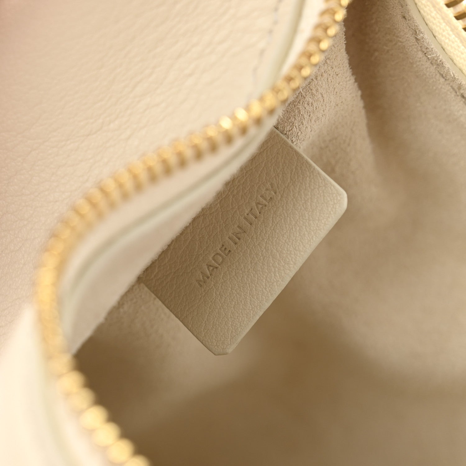 Celine Supple Grained Calfskin Teen Lulu Shoulder Bag Rice 7 of 14