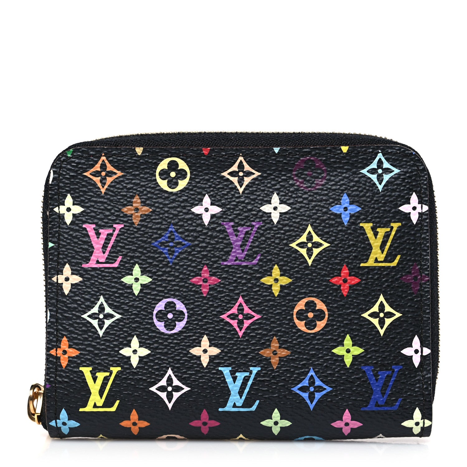 Louis Vuitton Multicolor Zippy Coin Purse Black Grenade 1 of 6