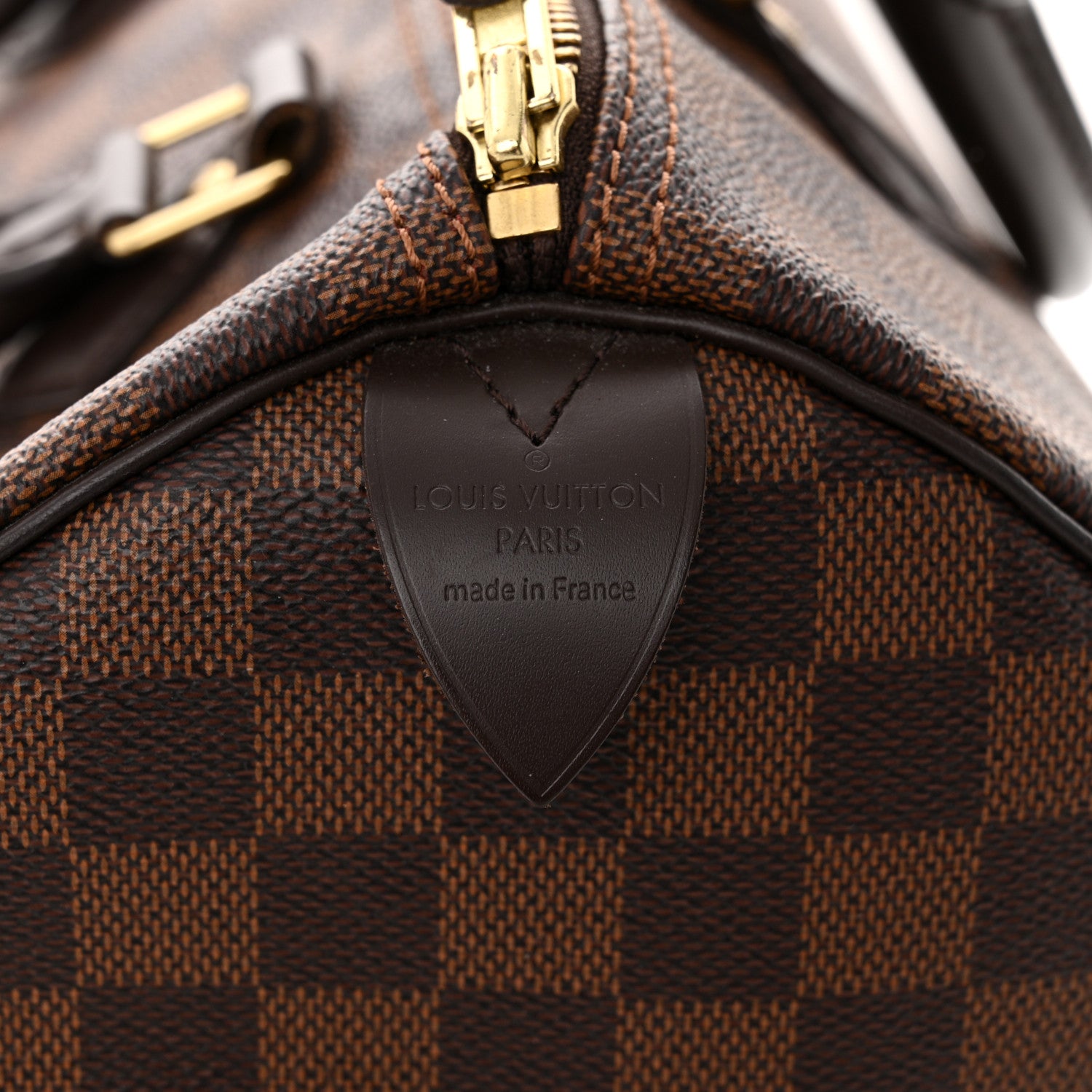 Louis Vuitton Damier Ebene Speedy 30 6 of 11