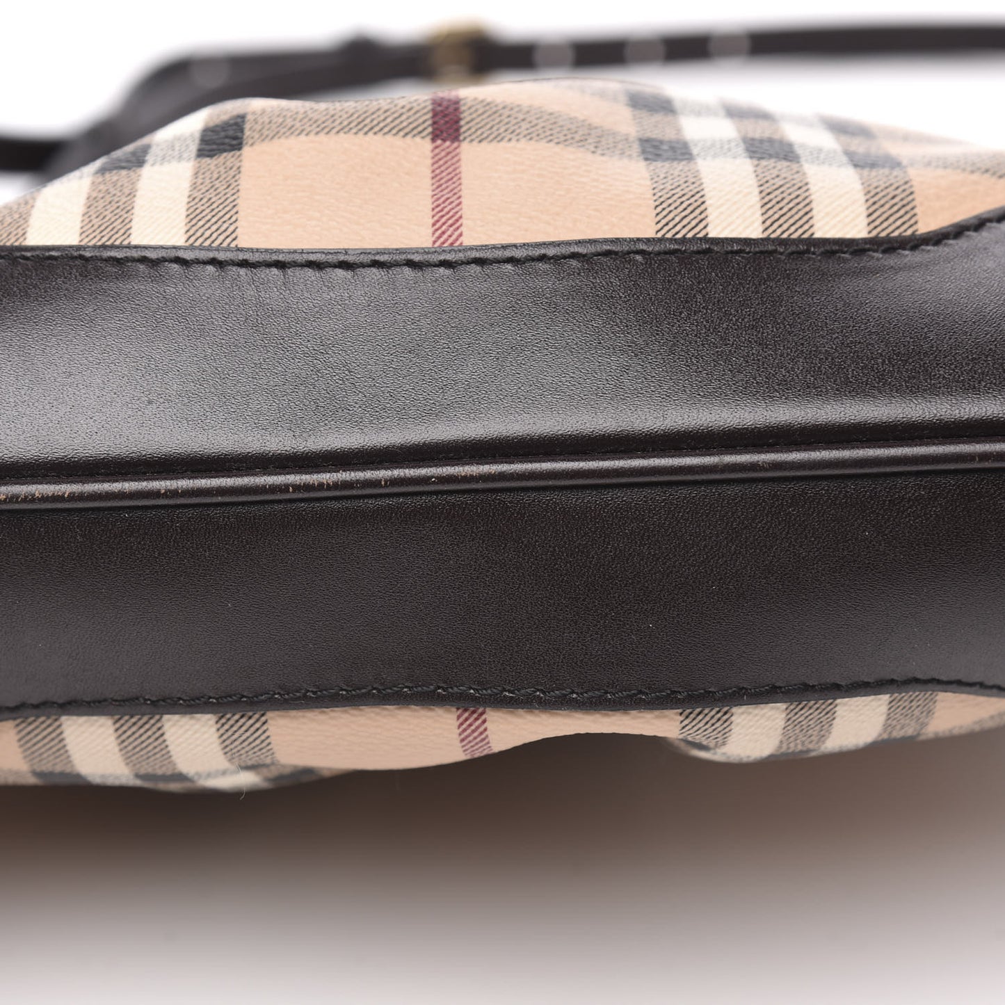 Haymarket Check Hartham Shoulder Bag Chocolate