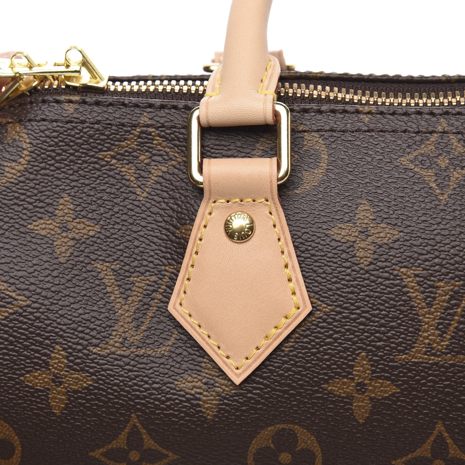 Louis Vuitton Monogram Speedy Bandouliere 25 10 of 10
