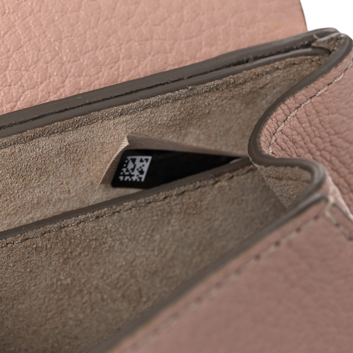 Chloe Grained Lambskin Mini Drew Crossbody Backpack Cement Pink 6 of 9