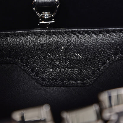 Louis Vuitton Lambskin Capucines BB Wildflowers Black 7 of 7