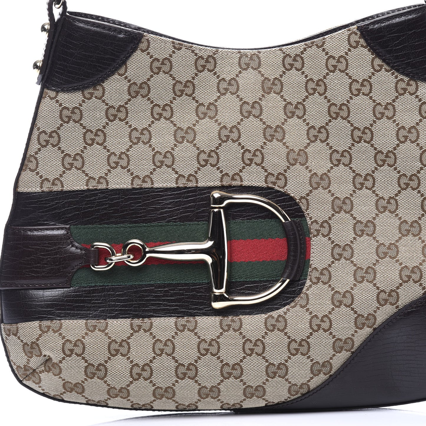 Monogram Hasler Hobo Dark Brown