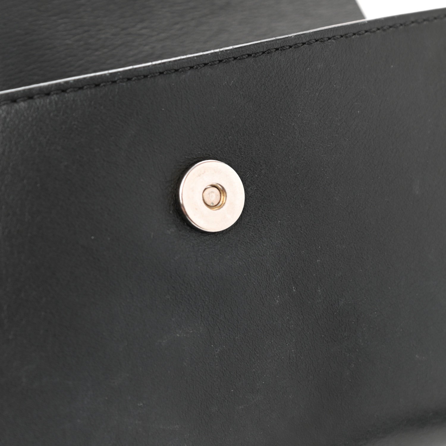 Chloe Suede Calfskin Mini Faye Shoulder Bag Black 12 of 12